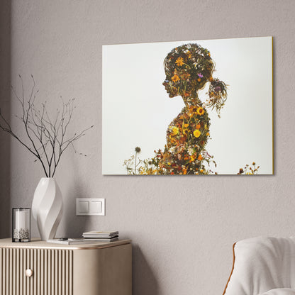 Summers Gone By - Wildflowers Fine Art Print on Canvas