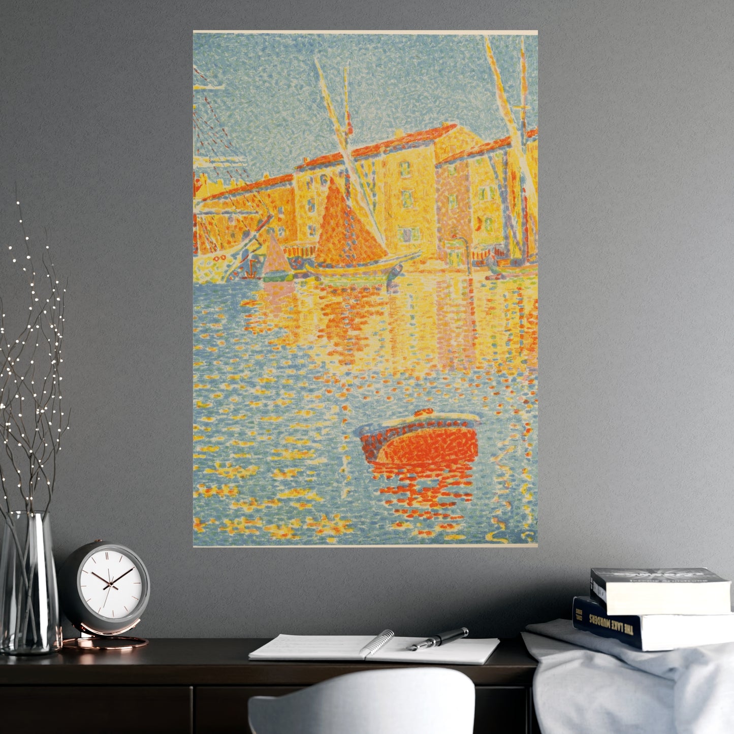 The Buoy La Bouee - Signac Fine Art Poster