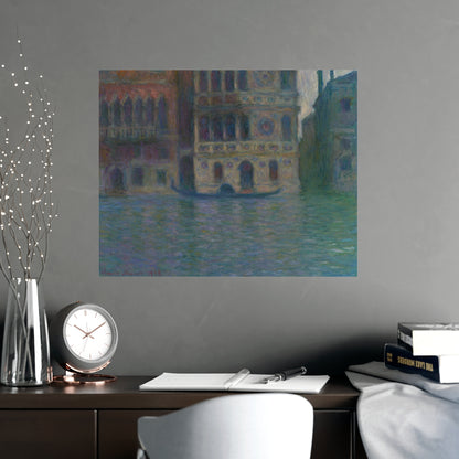 Venice Palazzo Dario - Monet Fine Art Poster