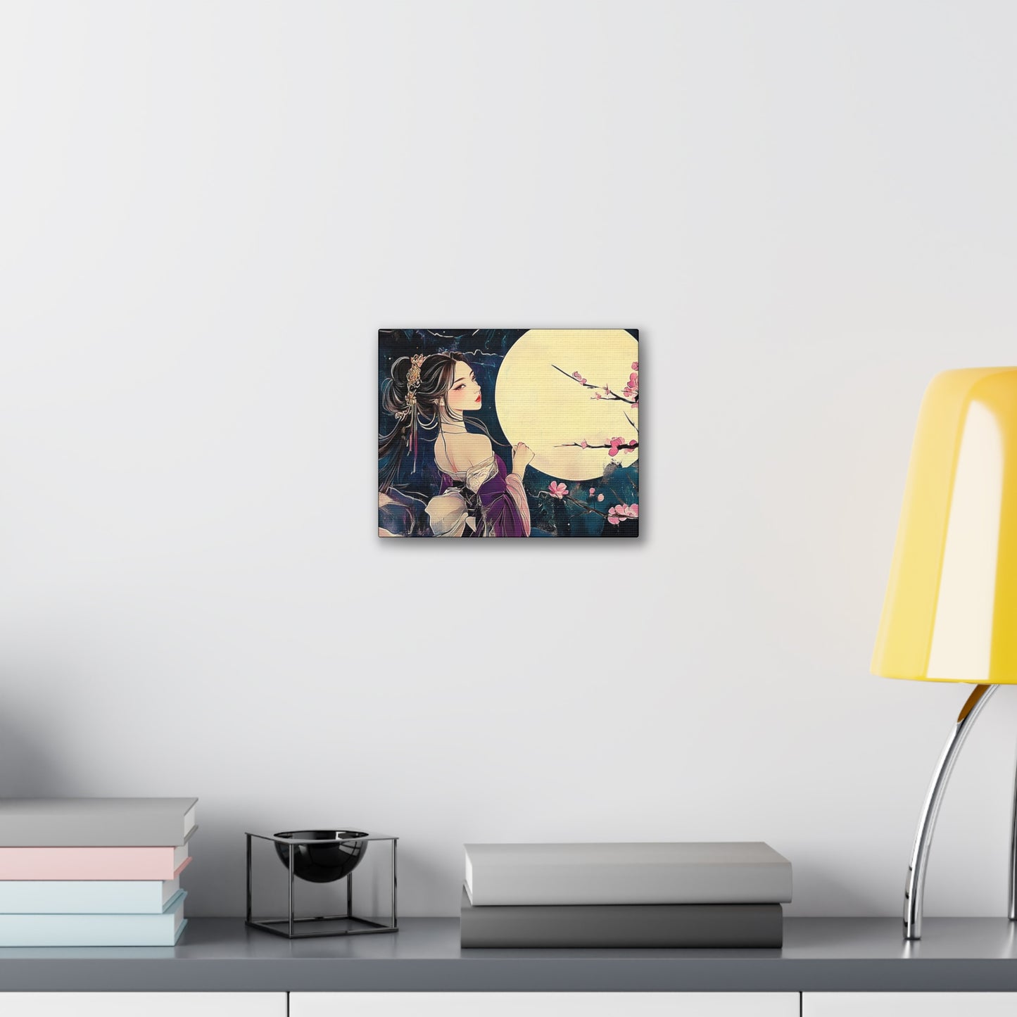 Thinking of You in the Moonlight - Fine Art Print - Wall Art on Canvas