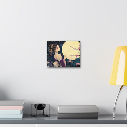 Thinking of You in the Moonlight - Fine Art Print - Wall Art on Canvas