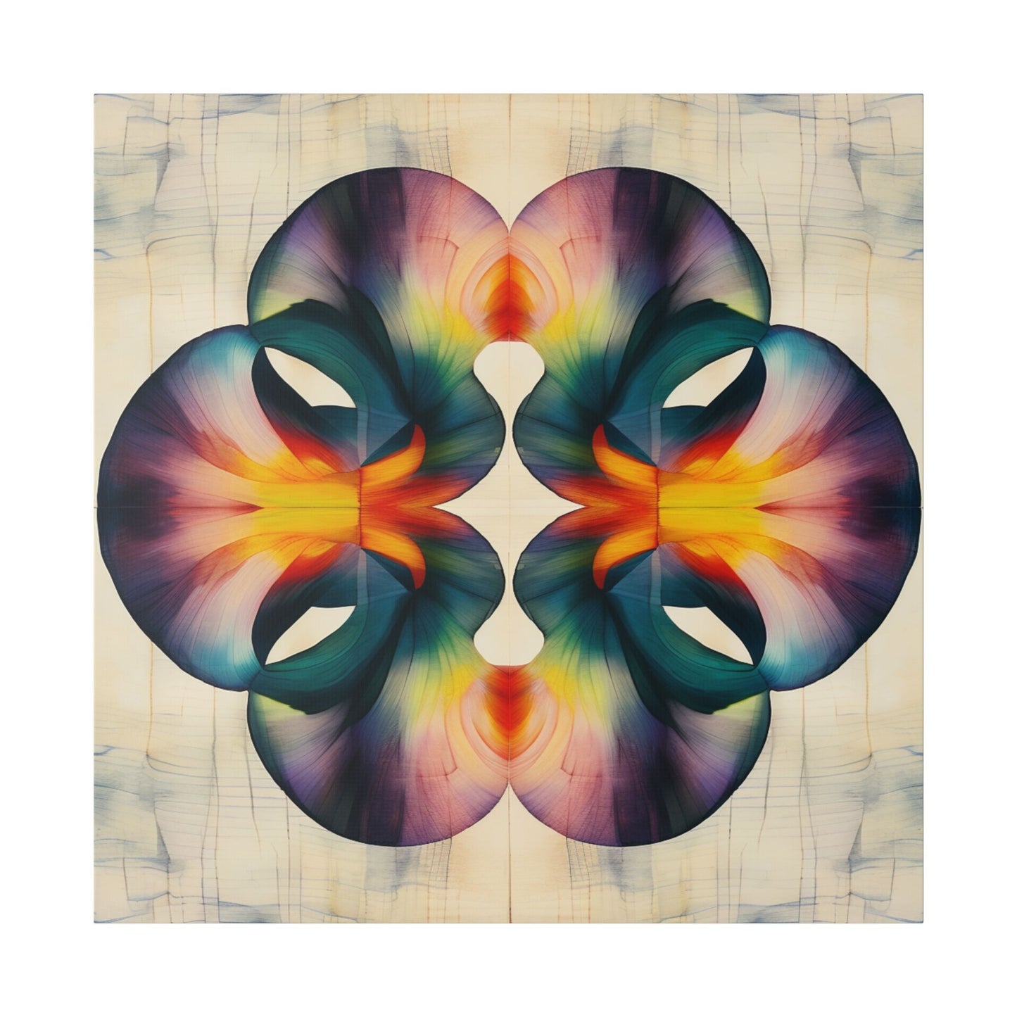 Floral Impressions - Fine Art print on Canvas