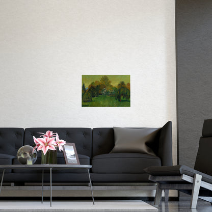 The Poet's Garden - Van Gogh Fine Art Poster
