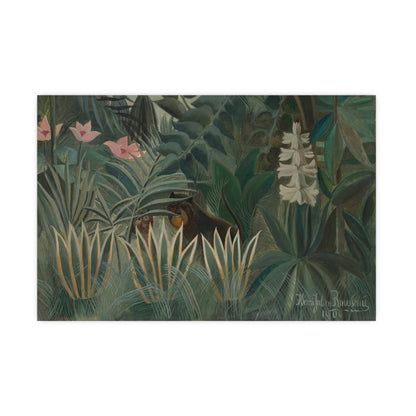 The Equatorial Jungle - Rousseau Tropical Fine Art Poster