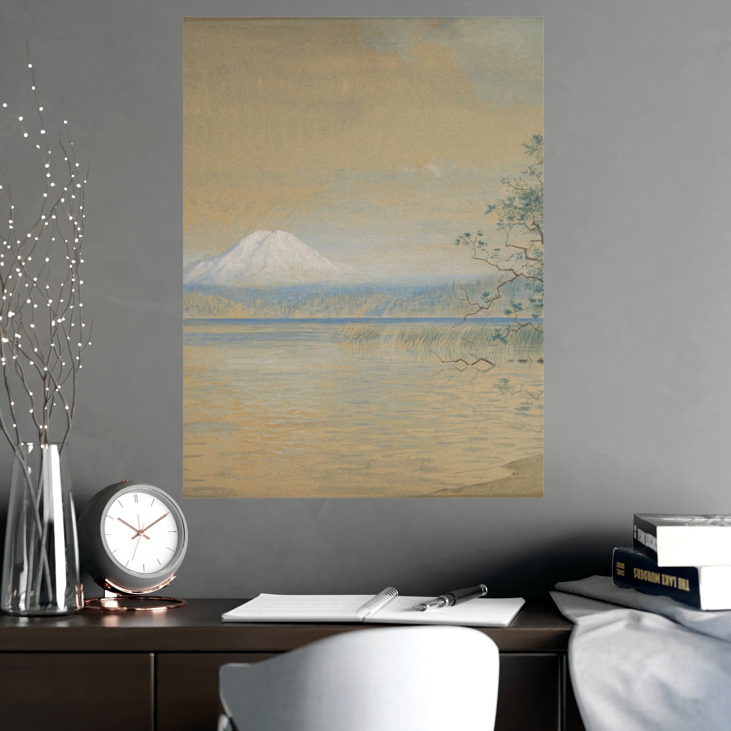 Mount Tacoma - Pacific Northwest Landscape Fine Art Poster