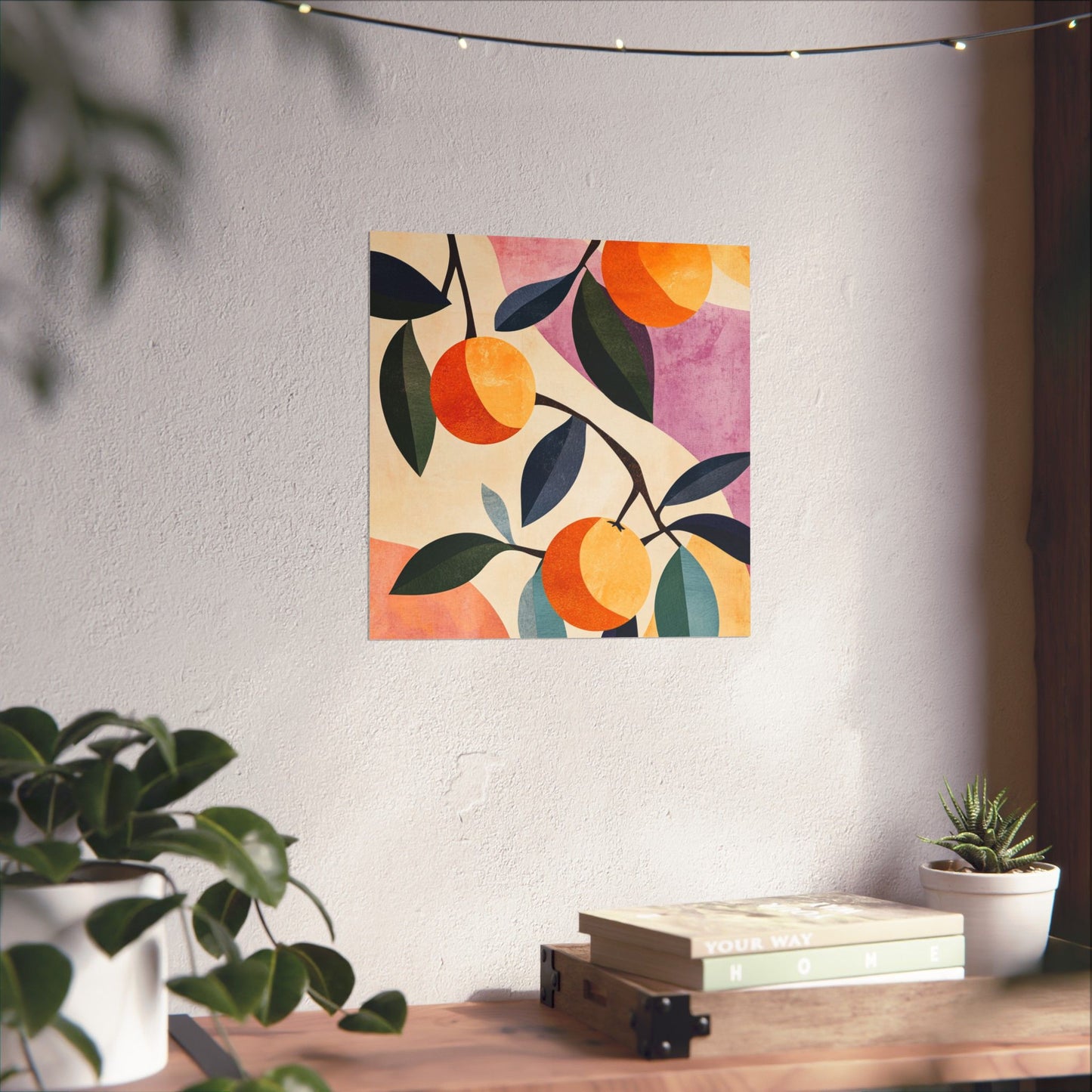 Orange Delight Botanical Fine Art Print