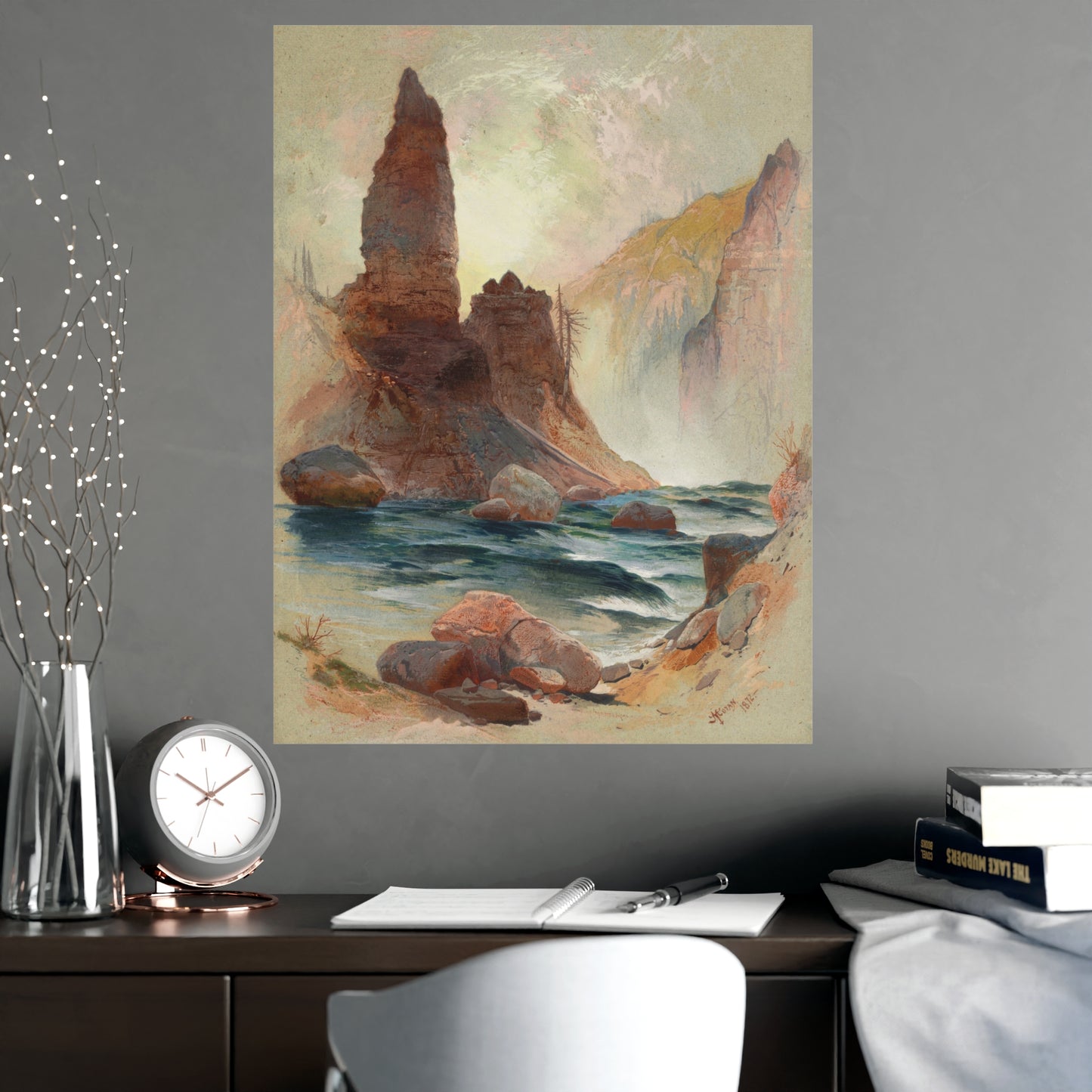Tower Falls Yellowstone - American West Fine Art Poster