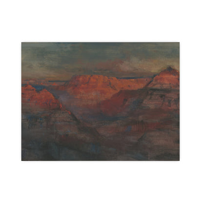 Grand Canyon Afterglow - American West Fine Art Poster