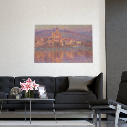 Vetheuil - Monet Village Landscape Fine Art Poster