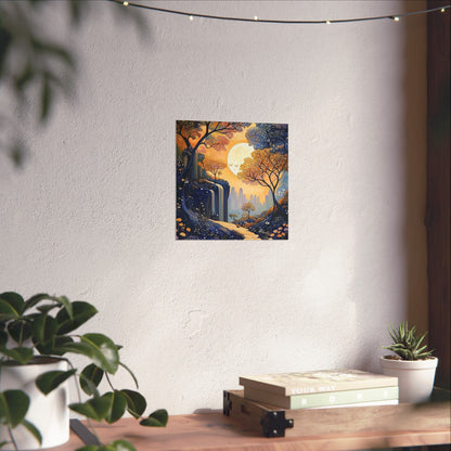 Enchanted Path Fine Art Print - Serene Scenes - Delight in Nature - Wall Art for Home Décor - Posters
