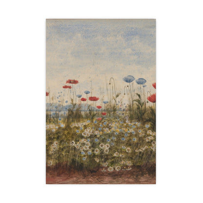 Wildflower Scene - Museum Collection - Fine Art Poster