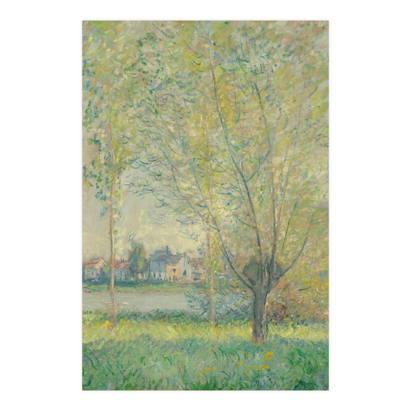The Willows - Peaceful Landscape Fine Art Poster