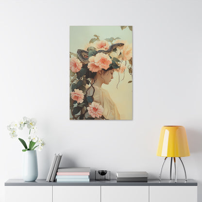 Snake Charmer - Secret Garden Series - Fine Art Print on Canvas