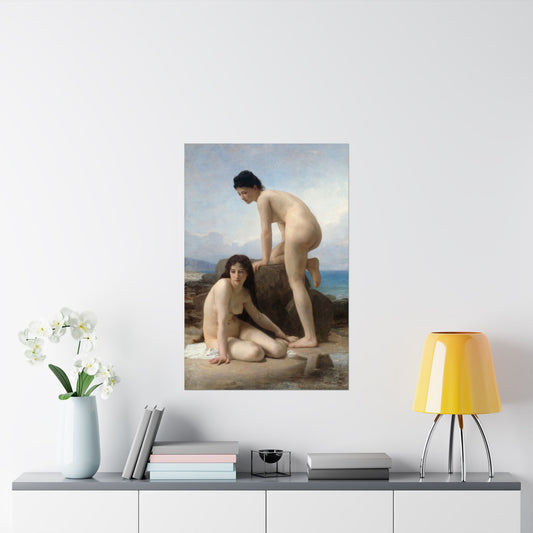 The Bathers Fine Art Print - Vintage - Artistic Posters - Elegant Female Form - Designs for Home Décor