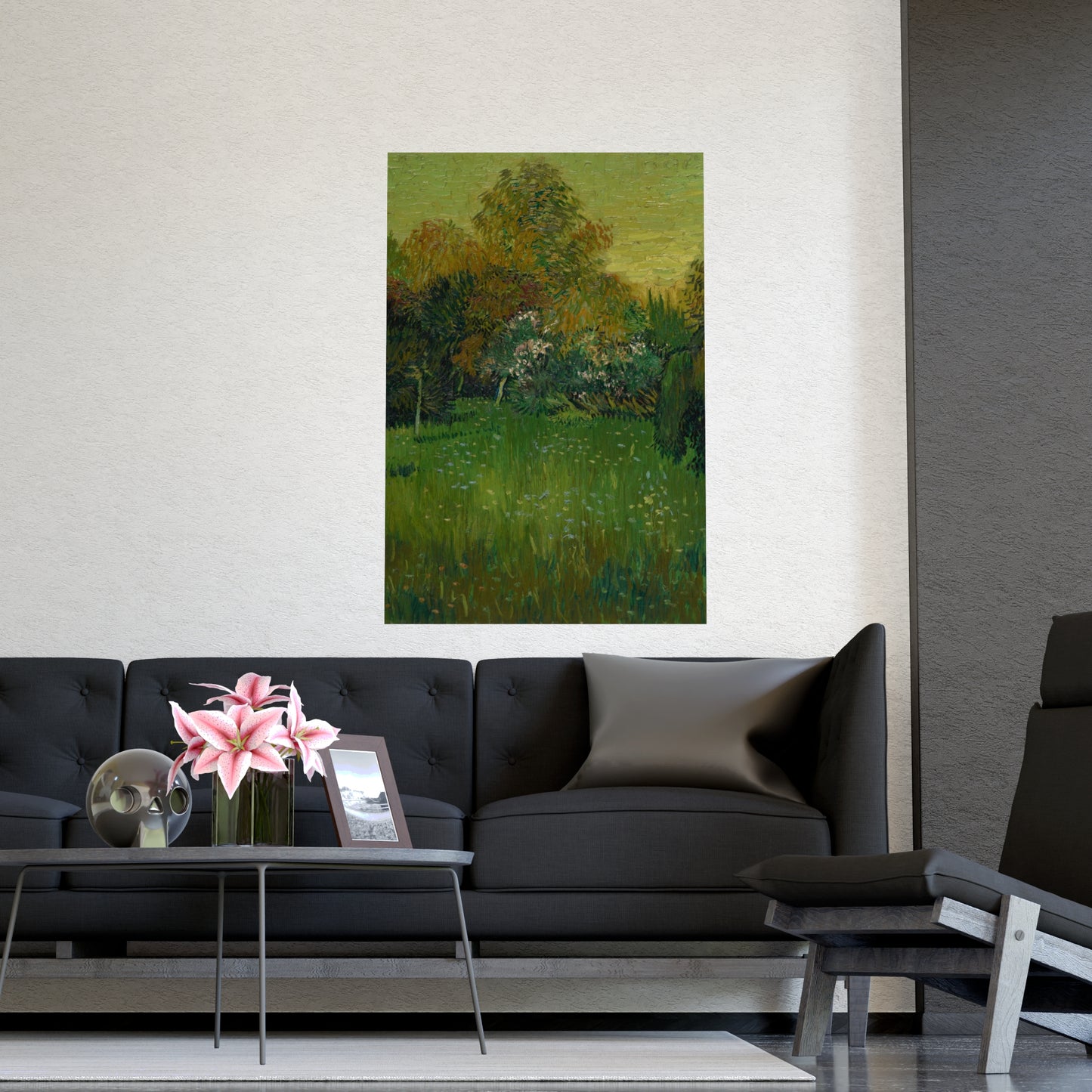 The Poet's Garden - Van Gogh Fine Art Poster