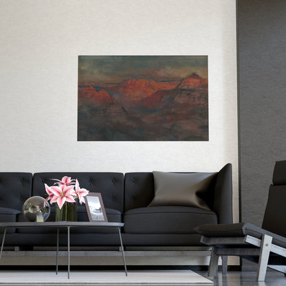 Grand Canyon Afterglow - American West Fine Art Poster