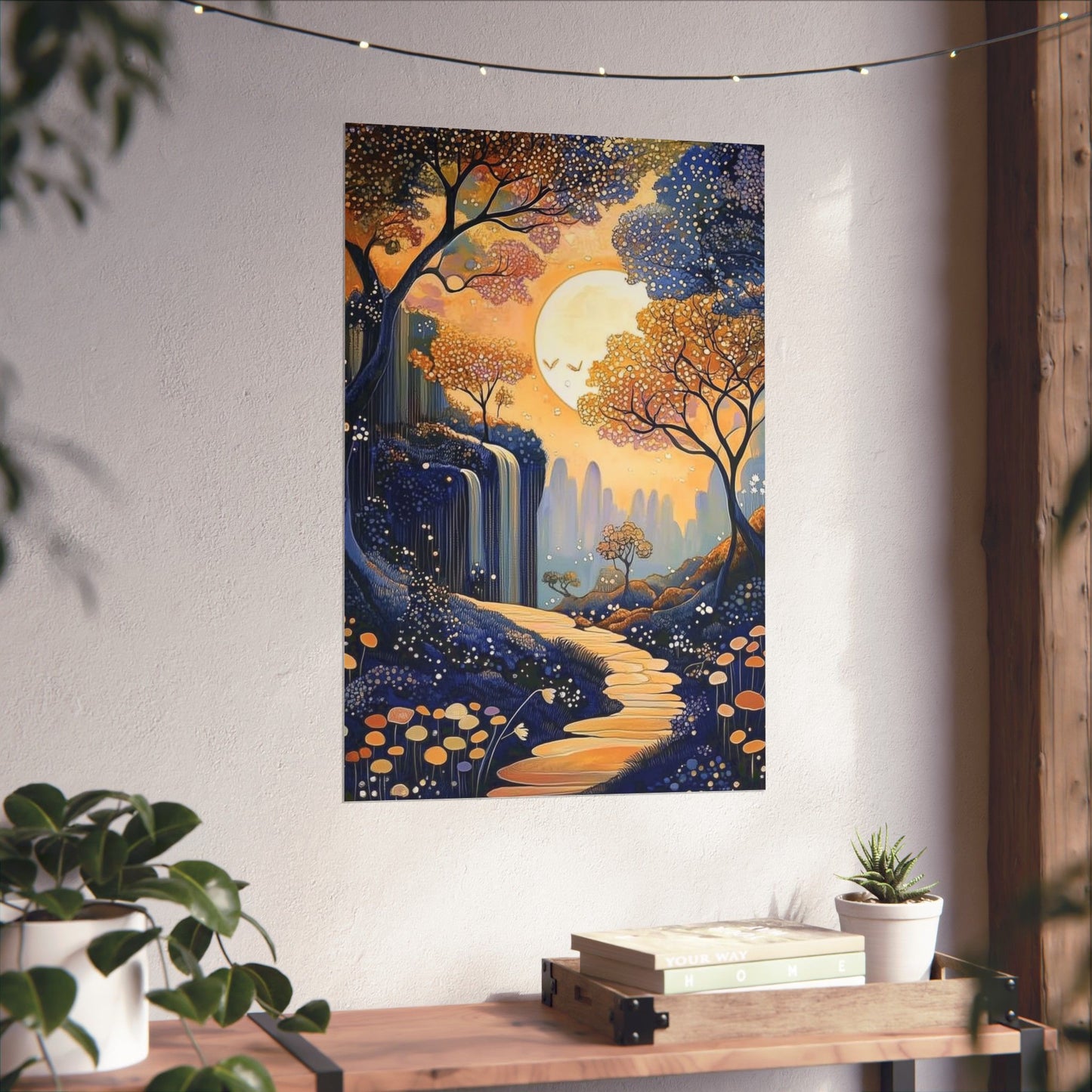 Enchanted Path Fine Art Print - Serene Scenes - Delight in Nature - Wall Art for Home Décor - Posters