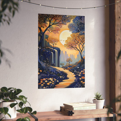 Enchanted Path Fine Art Print - Serene Scenes - Delight in Nature - Wall Art for Home Décor - Posters