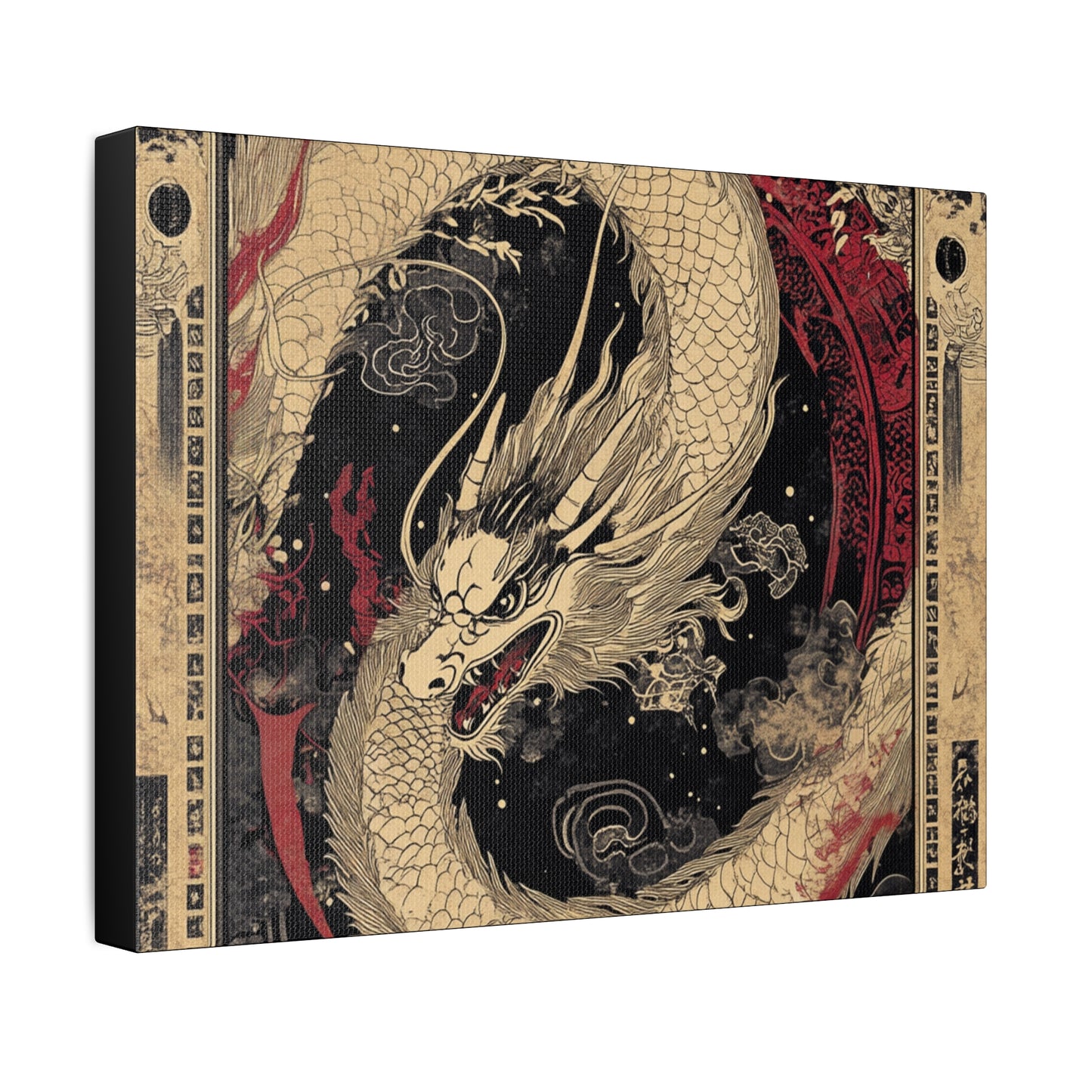 Can't Fight Fate - Dragon Collection -  Fine Art Print on Canvas