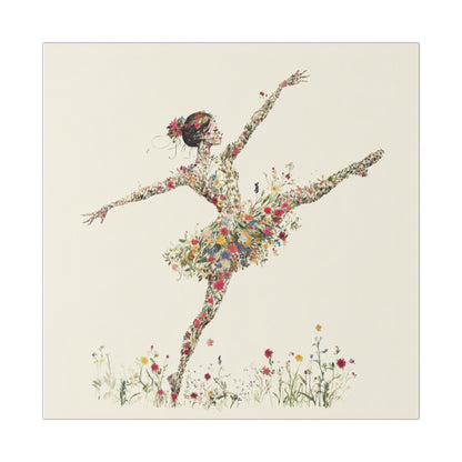 You Belong Among the Wild Flowers - Frolic - on Canvas