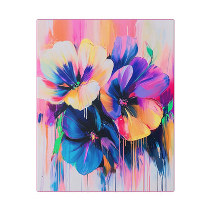 Color Blooms - Delight in Nature Series - Fine Art Print on Canvas