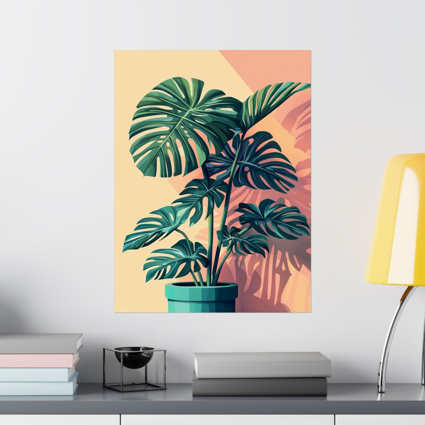 Tropical Monstera Botanical Fine Art Print