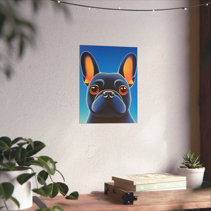 French Bulldog Whimsical Fine Art Print