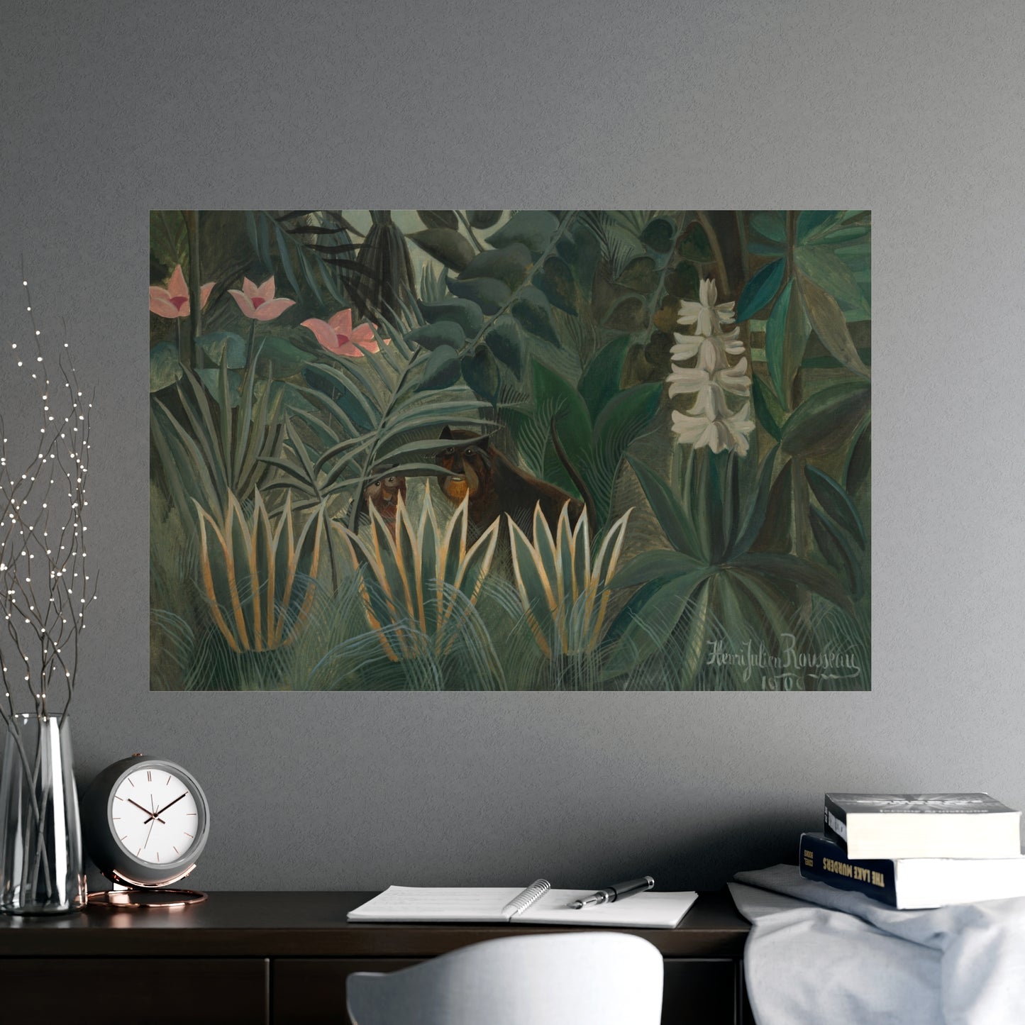 The Equatorial Jungle - Rousseau Tropical Fine Art Poster