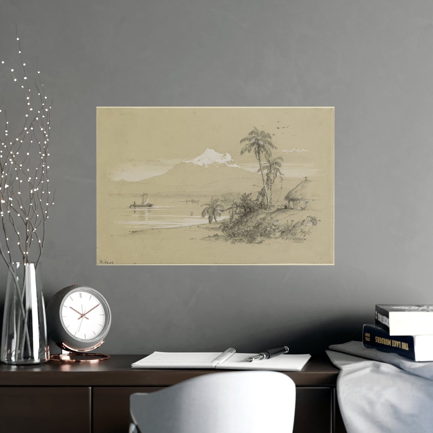 Magdalena River South America - Tropical Landscape Fine Art Poster