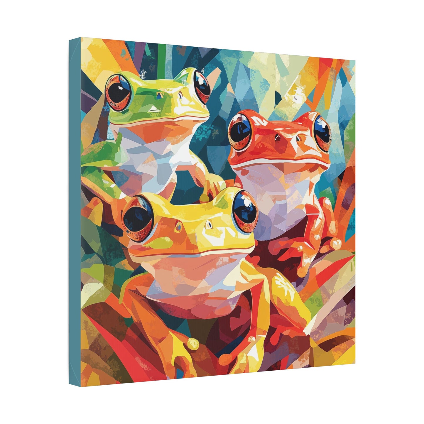 Frogs are Friends - Delight in Nature Series - Fine Art Print on Canvas