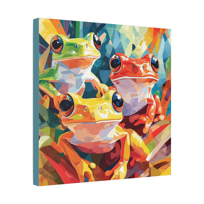 Frogs are Friends - Delight in Nature Series - Fine Art Print on Canvas