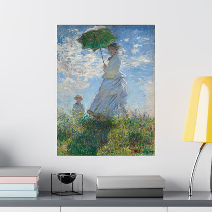 Claude Monet - Woman with a Parasol Fine Art Print