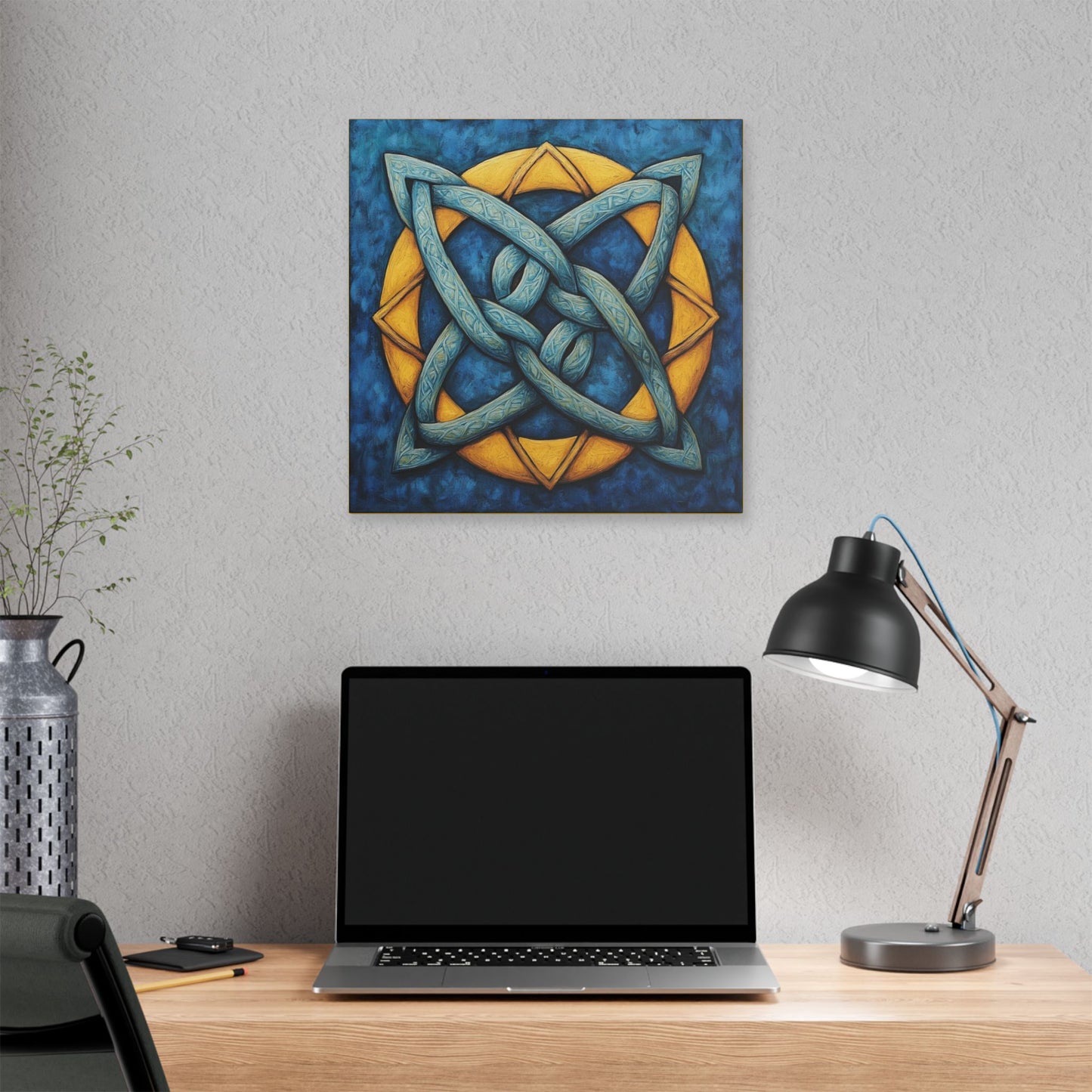 Celtic Knots - Speak Your Truth - on Canvas