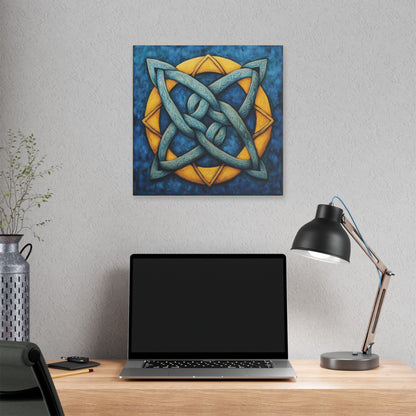 Celtic Knots - Speak Your Truth - on Canvas