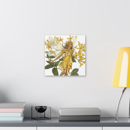 Honeysuckle Blossom - Flowers & Fairies Collection - Wall Art on Canvas