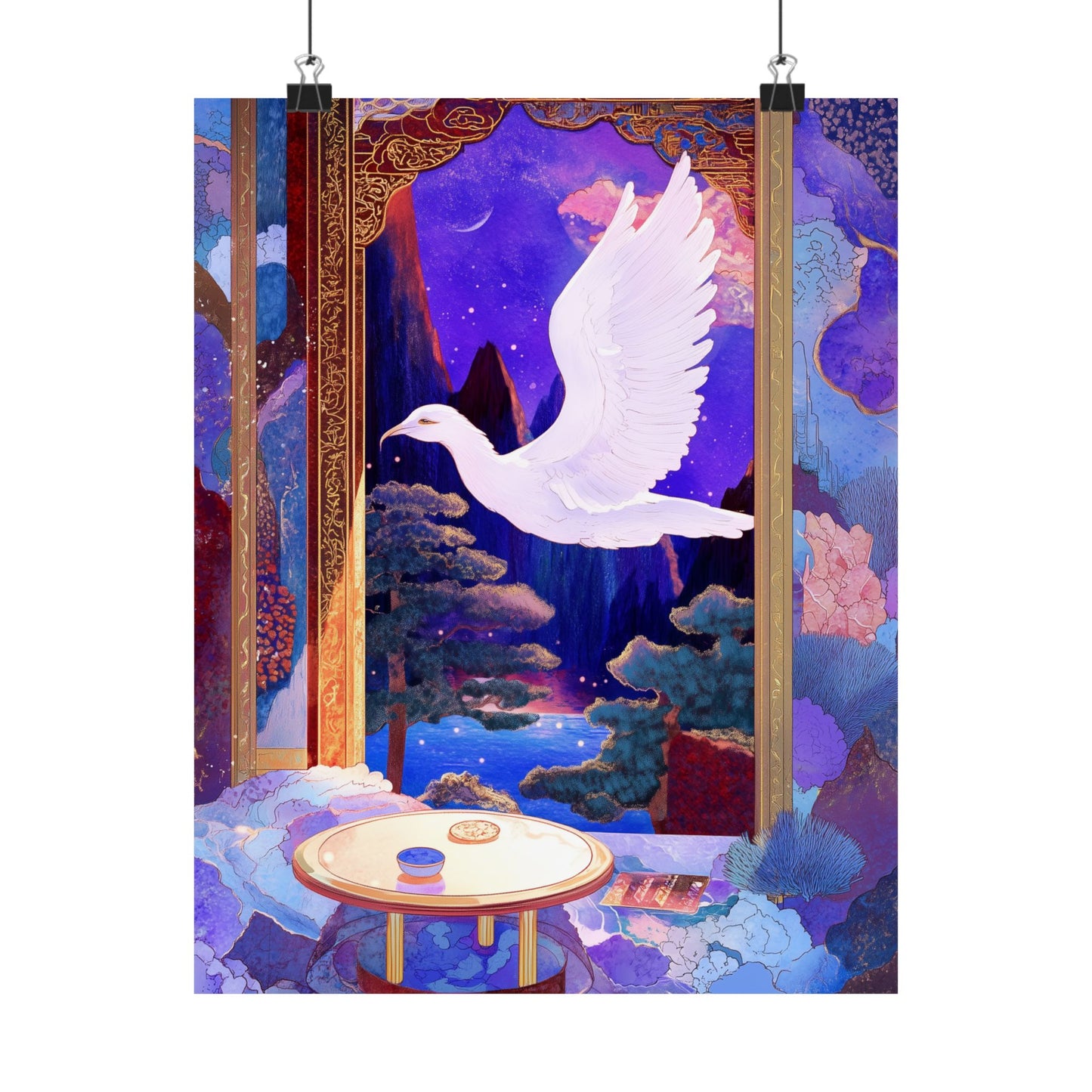 Into the Mystic Dove Messenger Fine Art Print