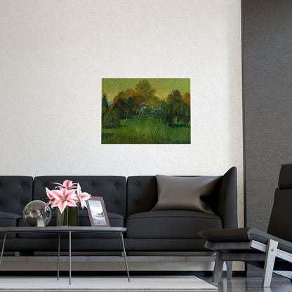 The Poet's Garden - Van Gogh Fine Art Poster