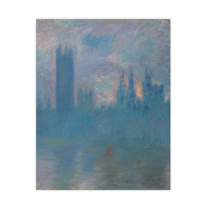 Houses of Parliament London - Monet Fine Art Poster