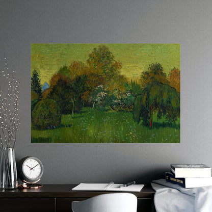 The Poet's Garden - Van Gogh Fine Art Poster