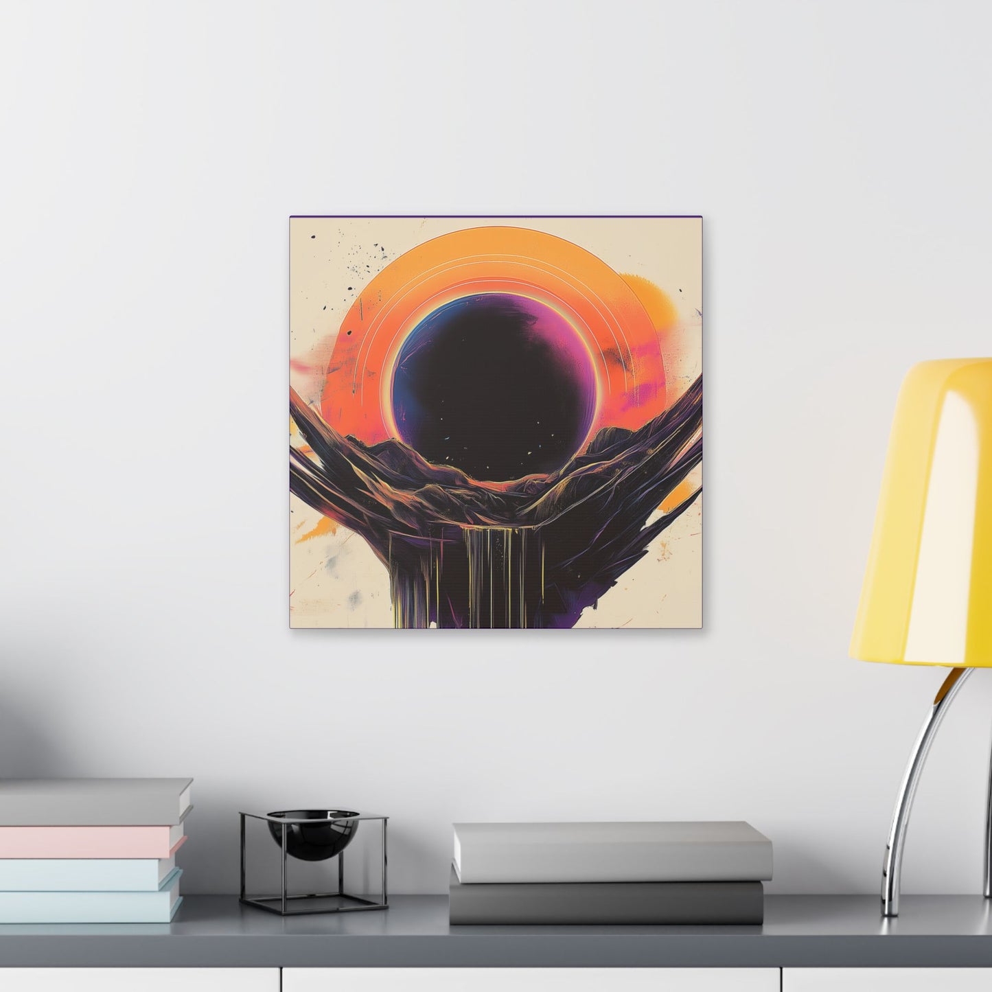Valley of Dreams - Abstract Color Series- Fine Art Print on Canvas