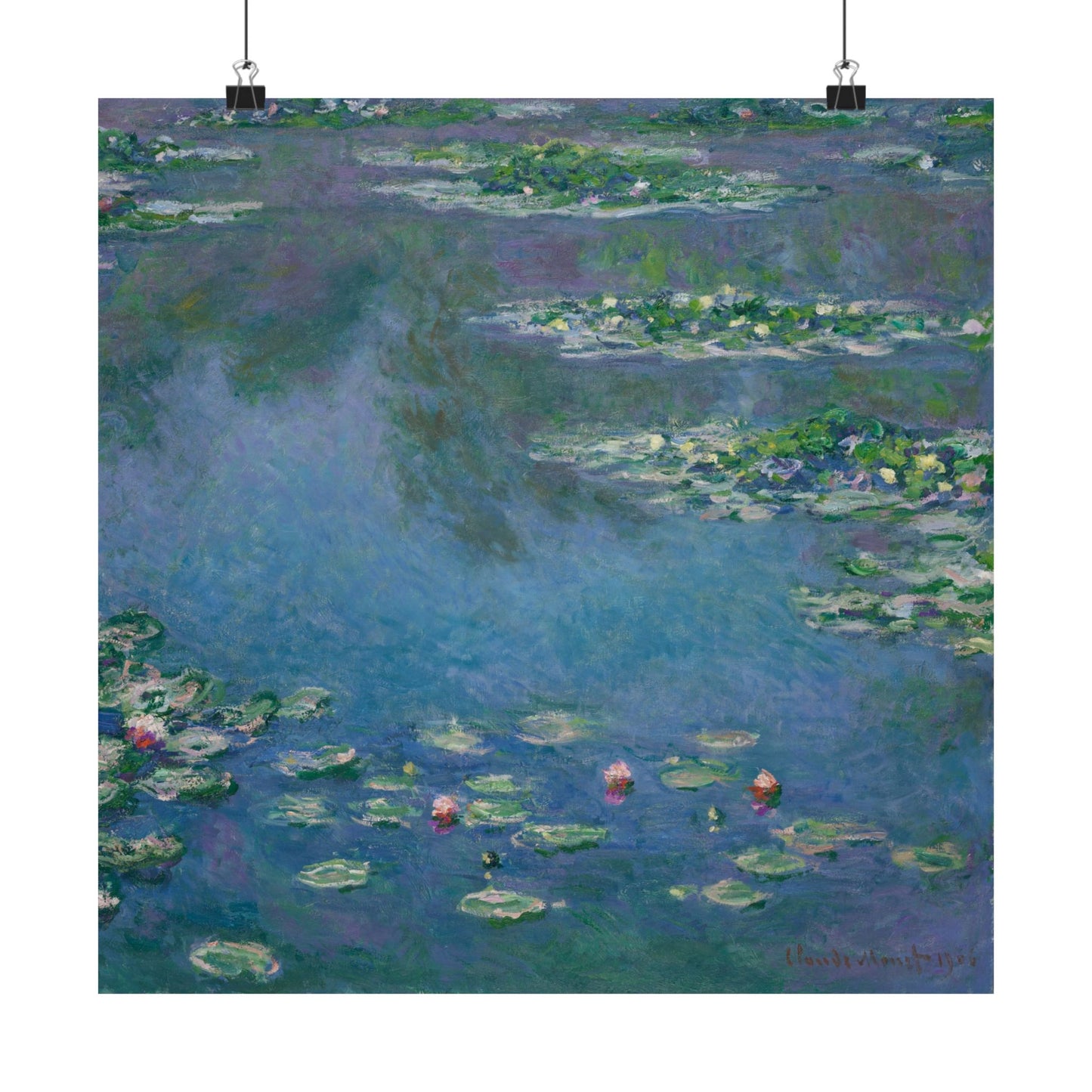 Claude Monet - Water Lilies Fine Art Print
