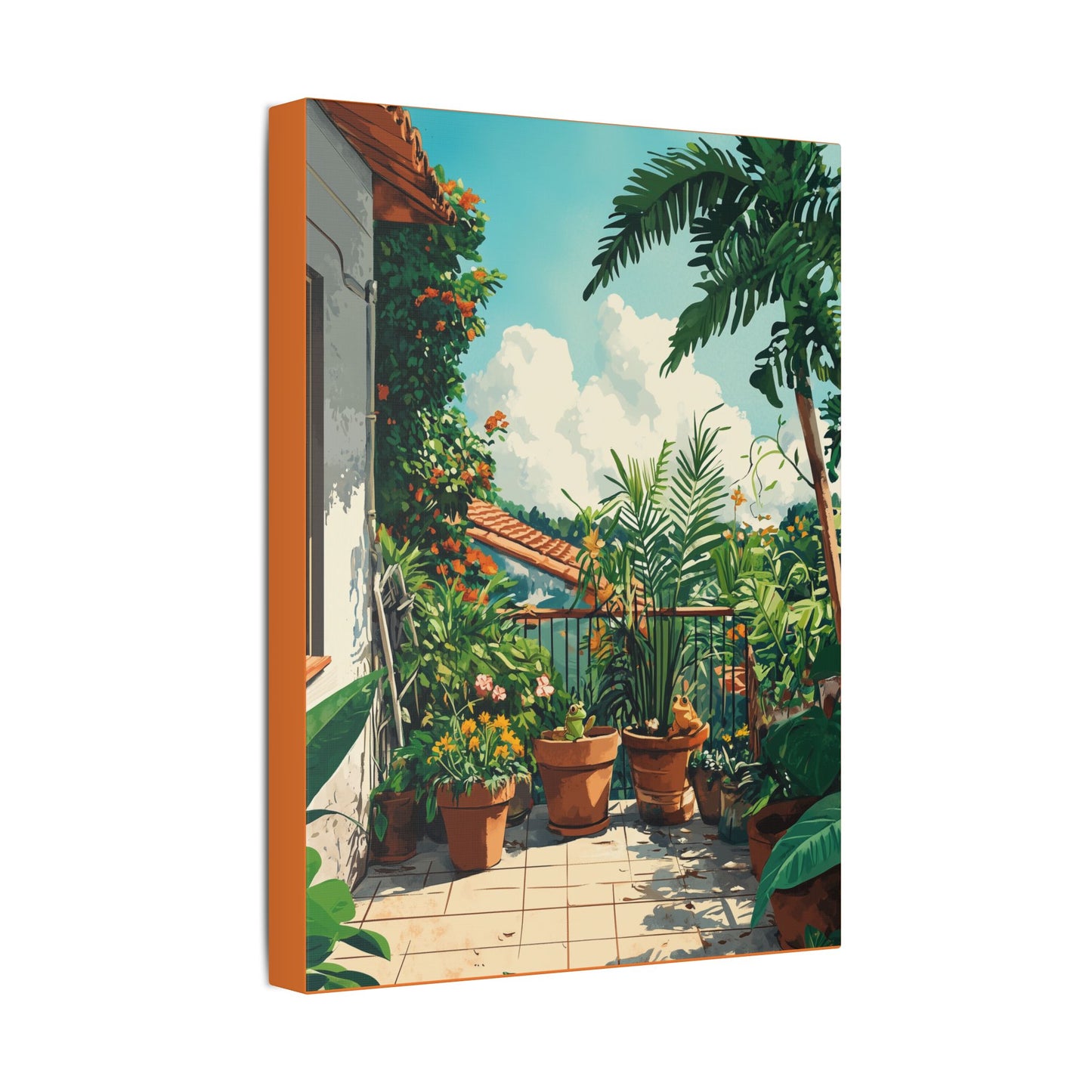 Room with a View - Let's Stay on Vacay Series- Fine Art Print on Canvas