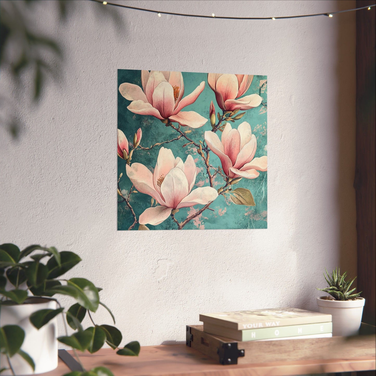 Blossoming Branches Pink Fine Art Print