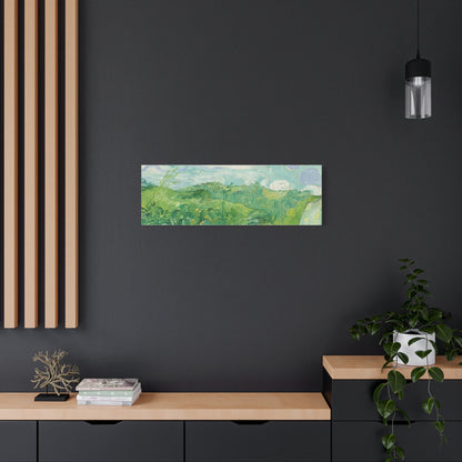 Vincent van Gogh - Green Wheat Fields Fine Art Canvas Print