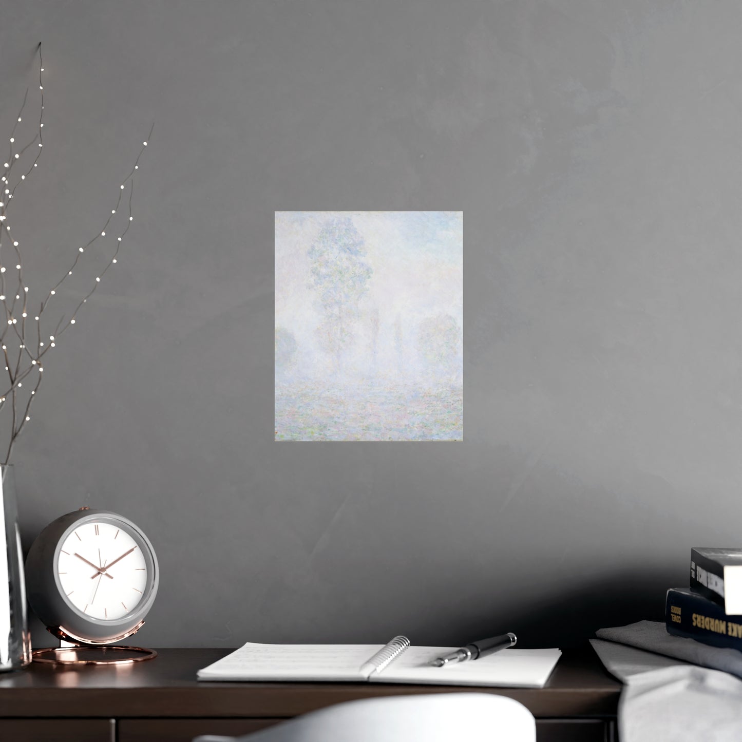 Morning Haze - Monet - Masterworks - Atmospheric Landscape Fine Art Poster