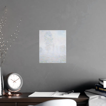 Morning Haze - Monet - Masterworks - Atmospheric Landscape Fine Art Poster