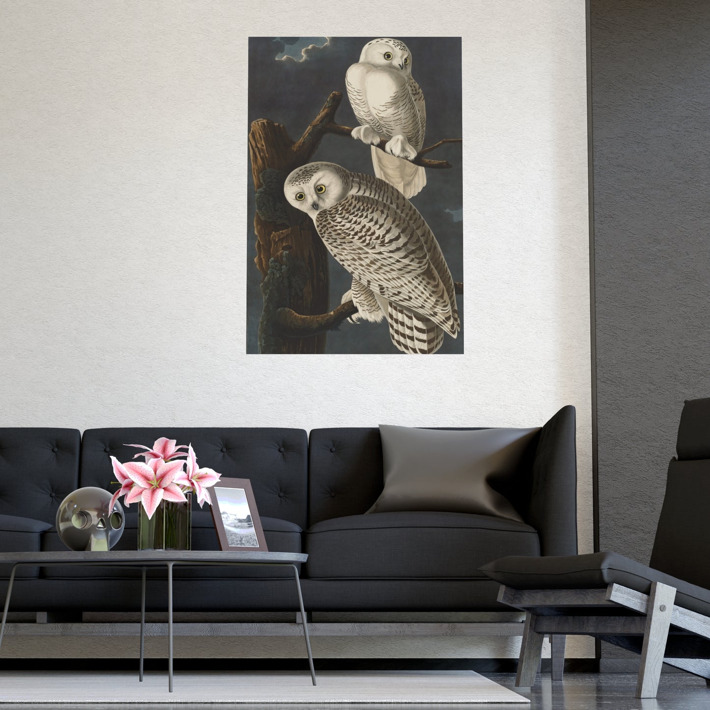 Snowy Owl - Audubon Birds - Fine Art Print