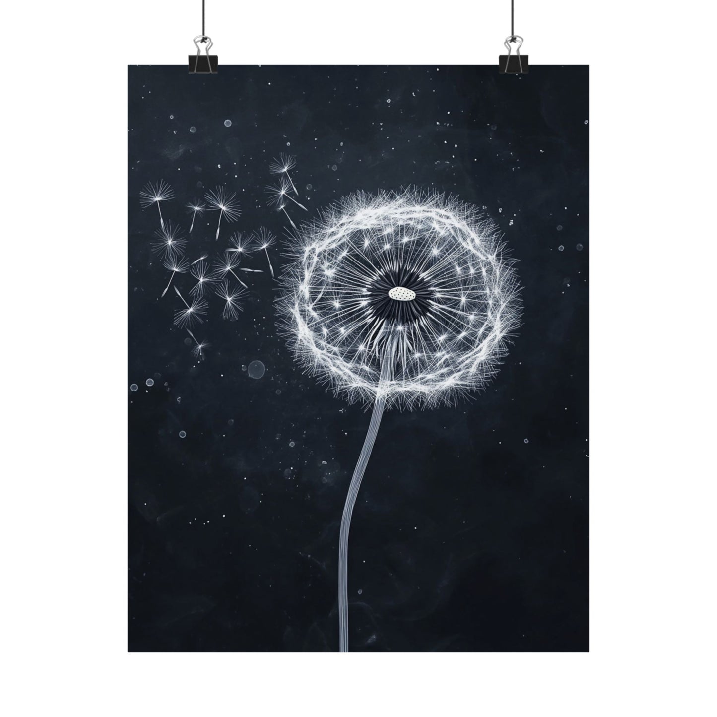 Just Dandy Dandelion Inspirational Fine Art Print