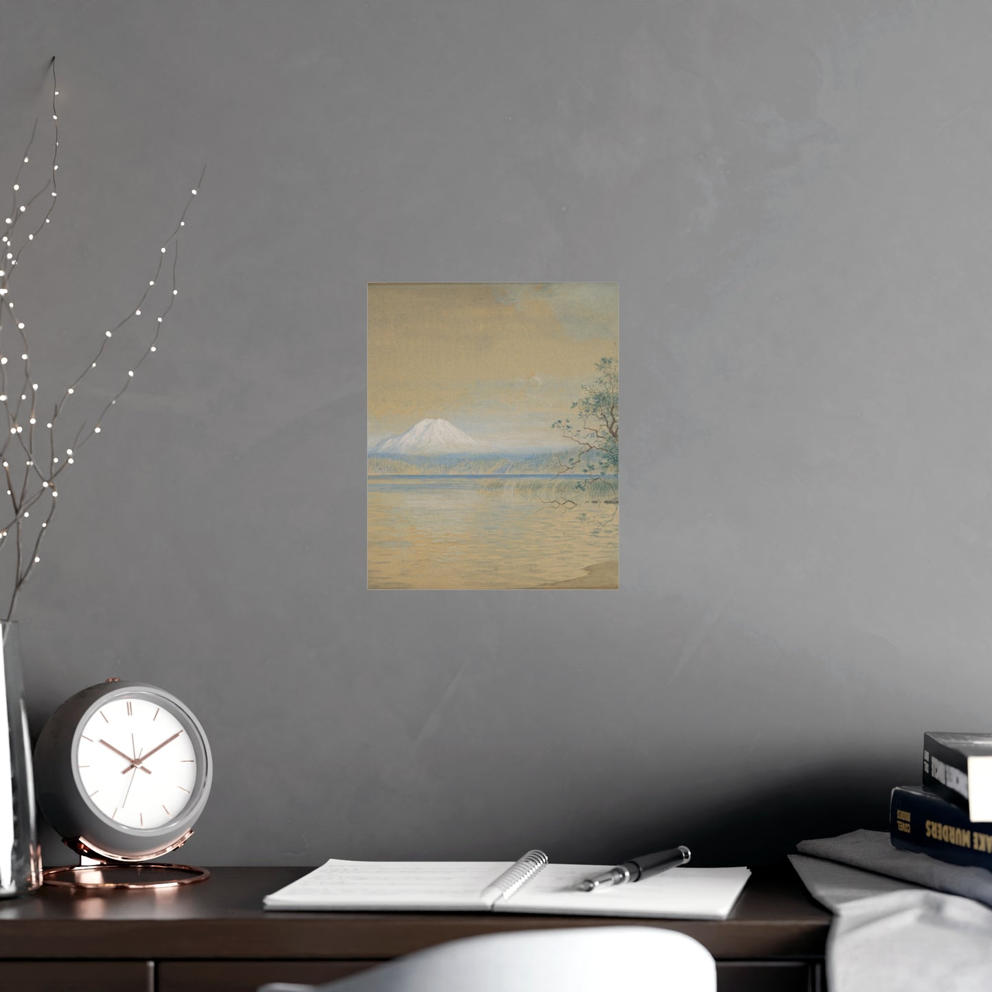 Mount Tacoma - Pacific Northwest Landscape Fine Art Poster
