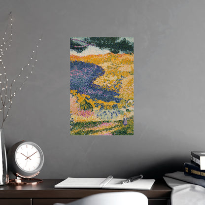 Valley with Fir Shade on the Mountain - Museum Collection - Fine Art Poster